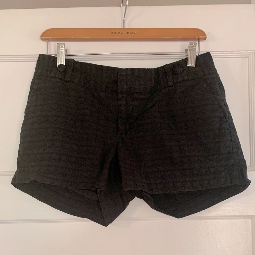 Banana Republic black lace shorts, women’s size 6